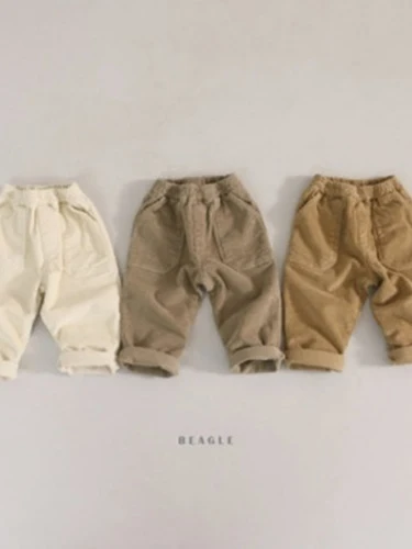 Corduroy Fleece Span Pants