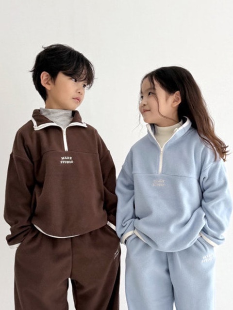 Fleece Half Zip-up