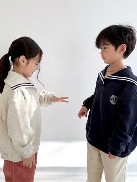Sailor Collar Sweatshirt