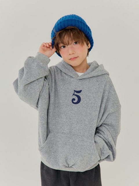 Bear Boucle Hood Top Bear Boucle Hood Top