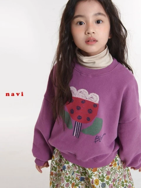 Tulip Crop Sweatshirt