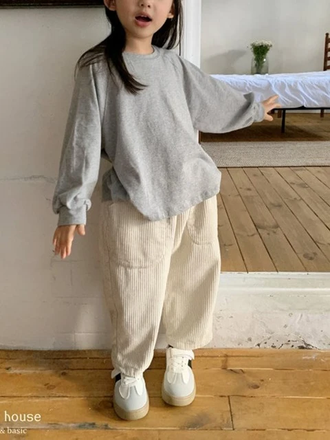 Corduroy Interlock Pants