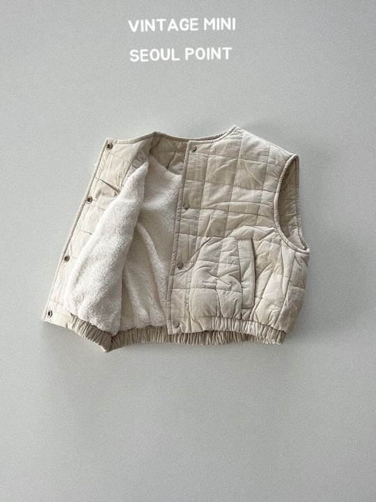 Warm Padding Quilting Vest