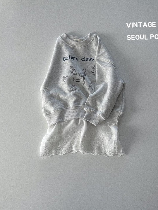 Ballet Class Lace Sweatshirts
