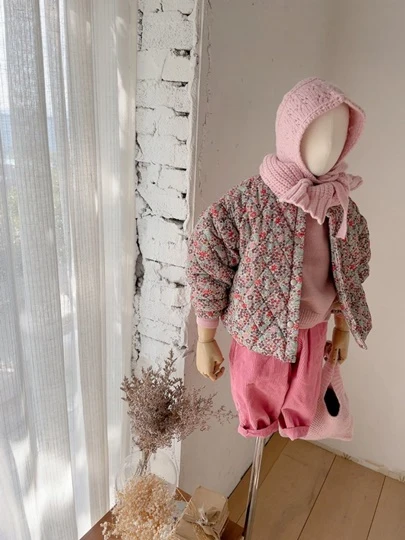 Miu Floral Quilting Jumper