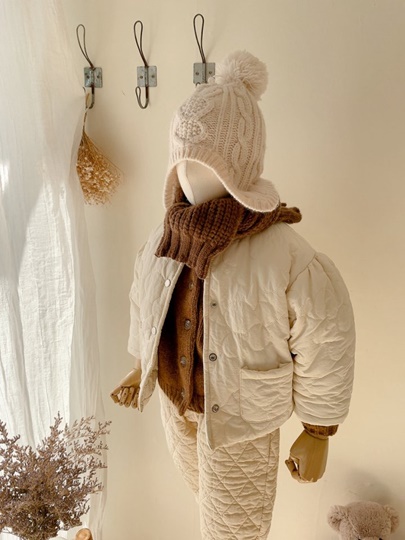 Cream Flower Jacket
