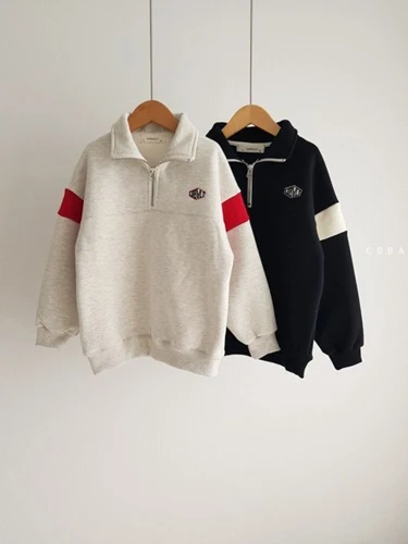 C Fleece Half Zip-up Top