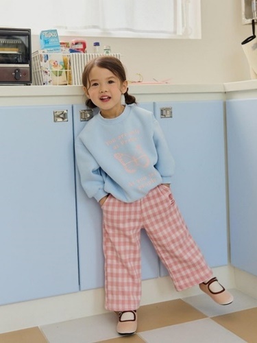 Check Fleece Pants
