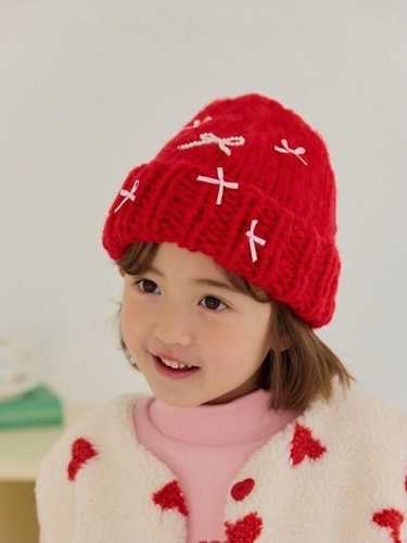Ribbon Big Beanie