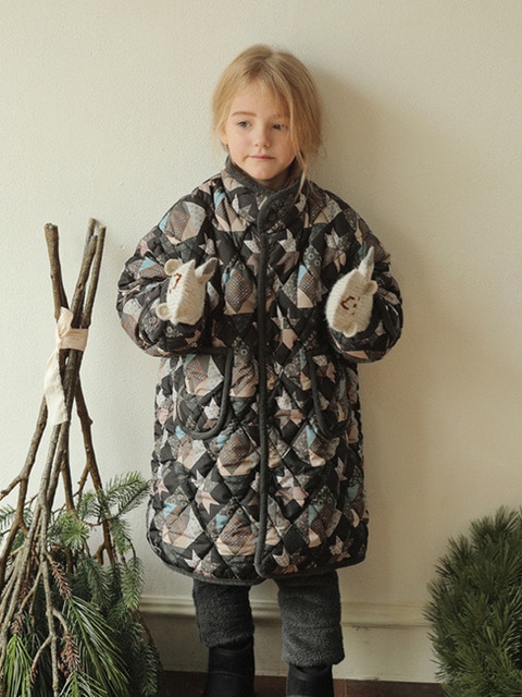 Caliche Printed Quilted Jumper