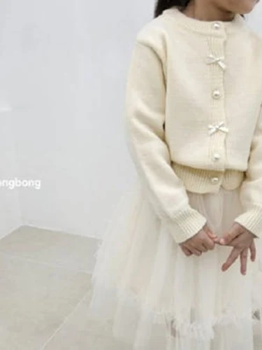 Pearl Ribbon Cardigan