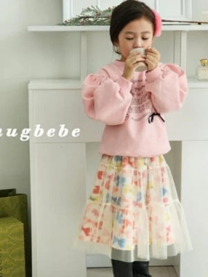 Shasha Ribbon Fleece Skirt Shasha Ribbon Fleece Skirt