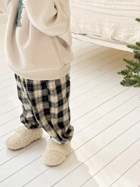 Check Jogger Pants Check Jogger Pants