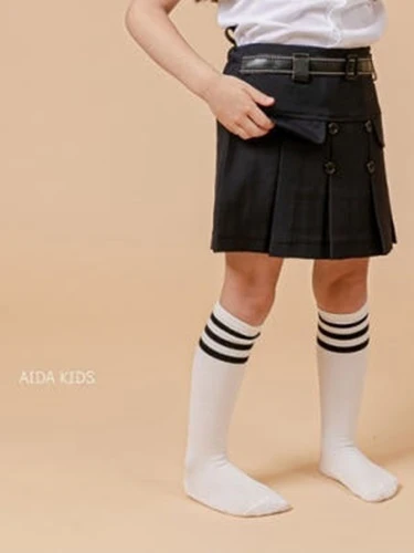 Basic Button Skirt Basic Button Skirt