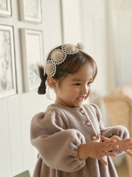 Mink Pongpong Hairband