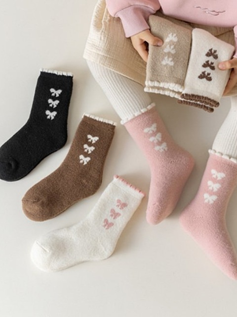 Ribbon Socks Set (set of 3)