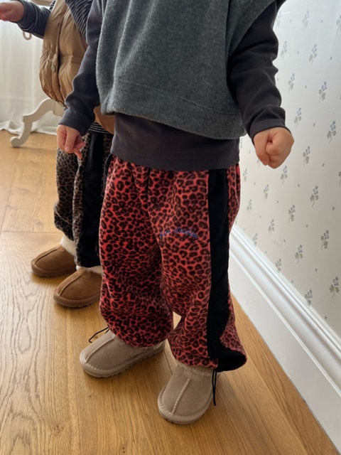 Leopard Fleece Pants Leopard Fleece Pants