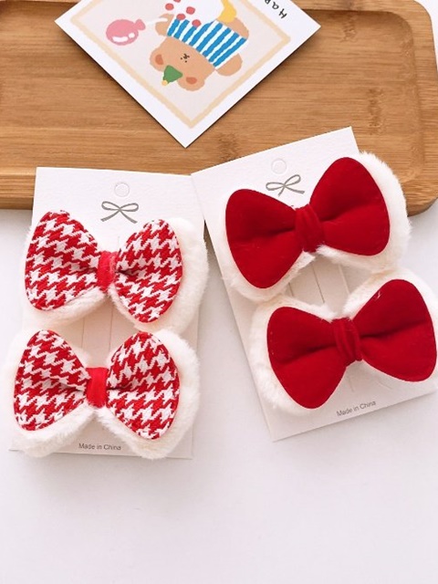 Christmas Ribbon Pin Set