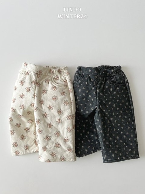 Morning Flower Bonding Pants Morning Flower Bonding Pants