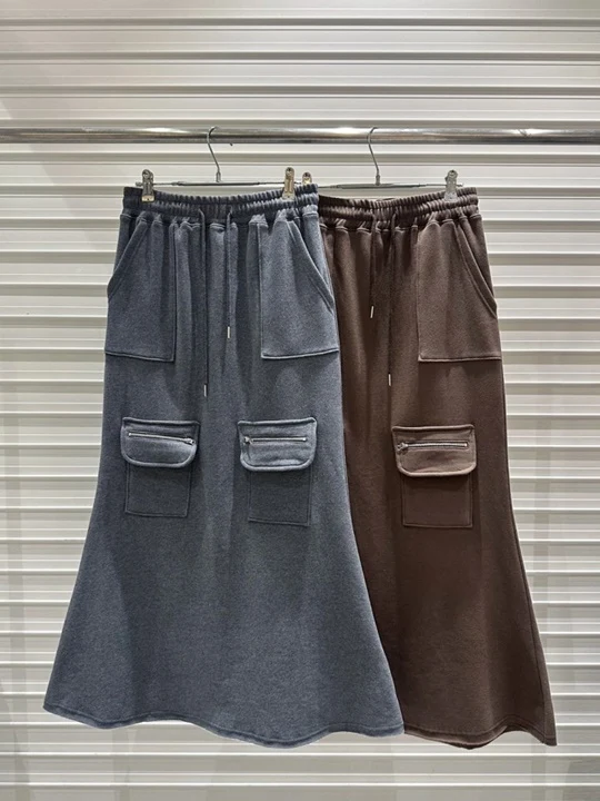 Long Fleece Skirt