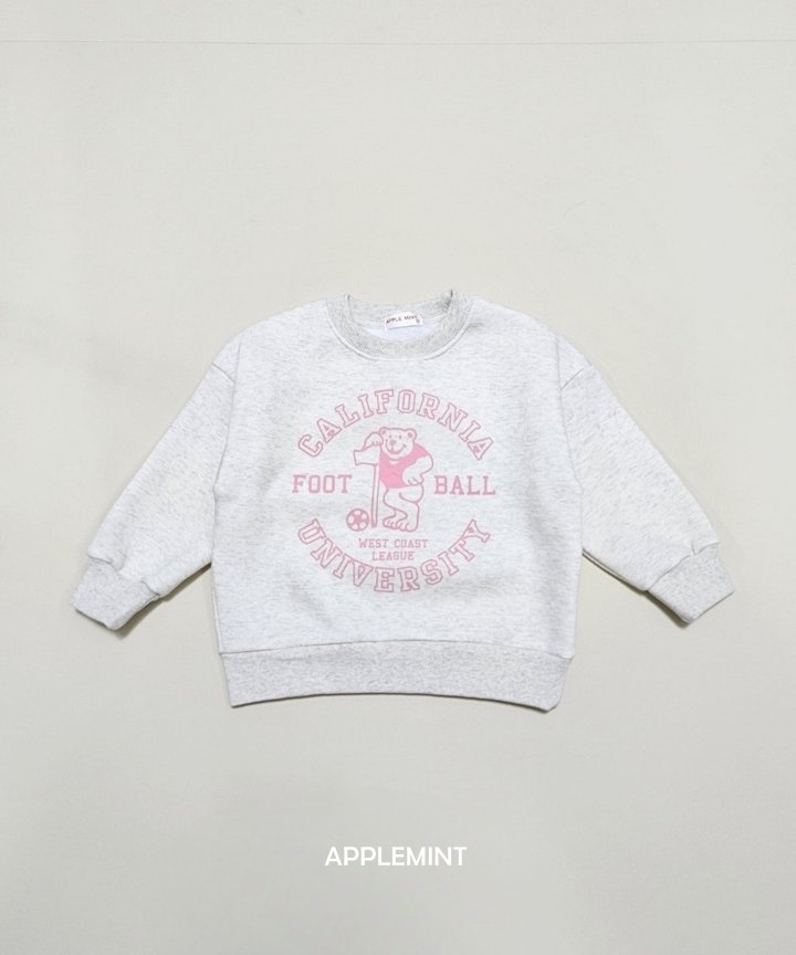 Applemint - Korean Children Fashion - #littlefashionista - Football Sweatshirts - 2