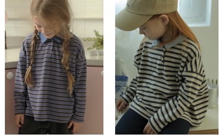Bien A Bien - Korean Children Fashion - #designkidswear - Pite Collar Tee