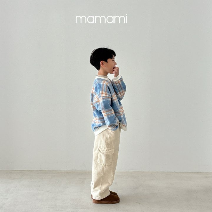 Mamami - Korean Children Fashion - #childofig - Butter Check Sweatshirt - 11