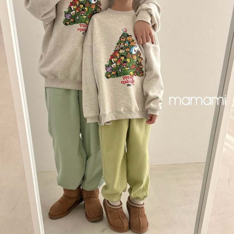 Mamami - Korean Children Fashion - #kidsshorts - Merry Christmas Sweatshirt - 3