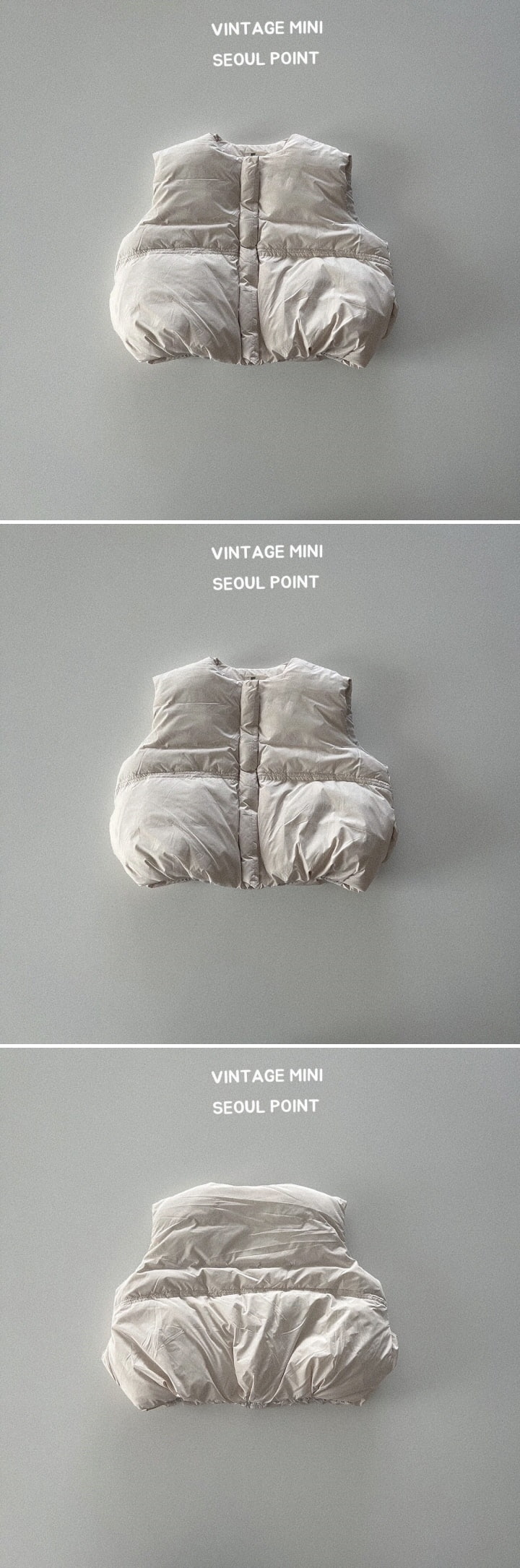 Minipoint - Korean Children Fashion - #childrensboutique - Down Plus Padding Vest
