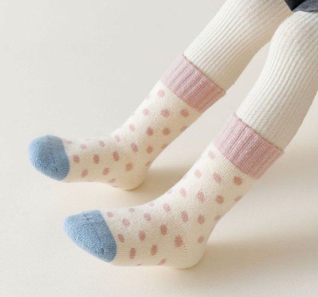 Miso - Korean Children Fashion - #designkidswear - Bunny Dot Socks Set - 6