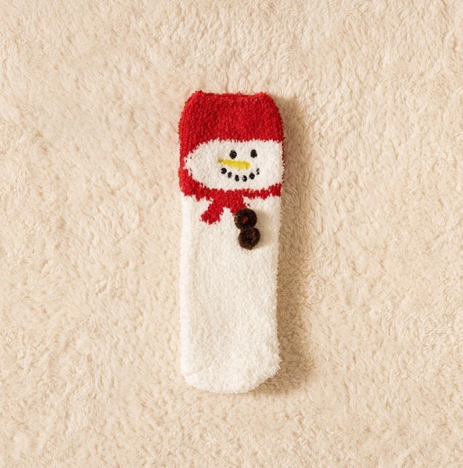 Miso - Korean Children Fashion - #kidsstore - Christmas Sleeping Socks - 3