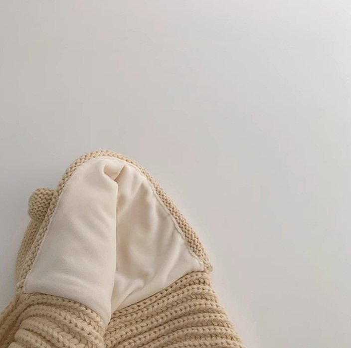 Miso - Korean Children Fashion - #minifashionista - Knit Bear Hat Muffler - 7