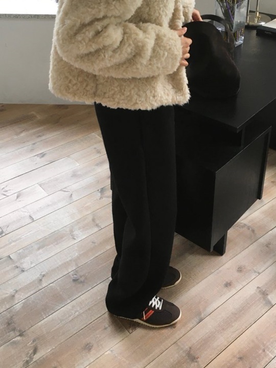Cozy Wool Banded Sweat Pants Cozy Wool Banded Sweat Pants