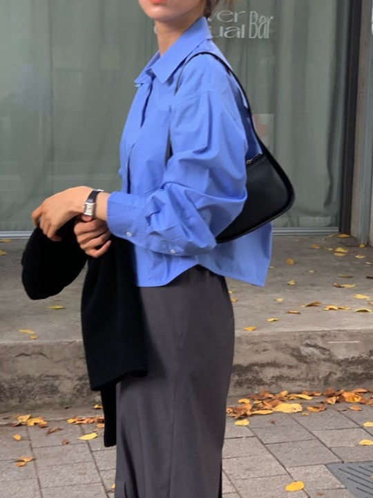 Cropped Pocket Shirt Cropped Pocket Shirt