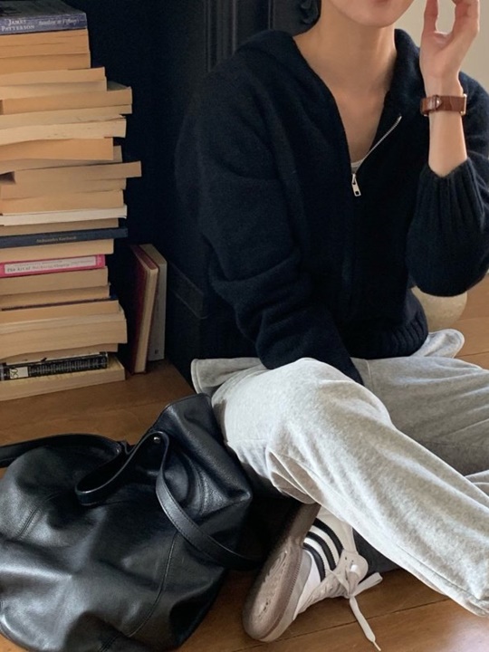 Ete Hoodie Zip-up Knit Cardigan Ete Hoodie Zip-up Knit Cardigan