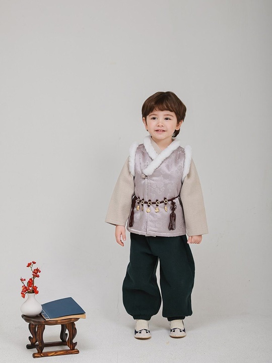 Boy Hanbok Baeja Vest