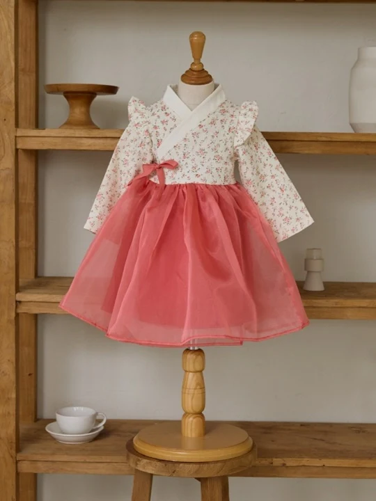 Bebe Floral Girl Hanbok Bebe Floral Girl Hanbok