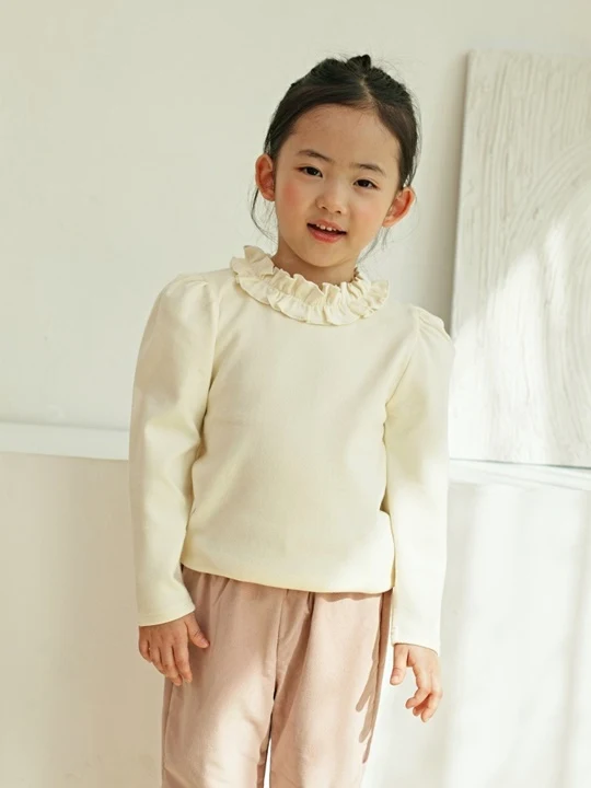 Neck Frill Tee Neck Frill Tee
