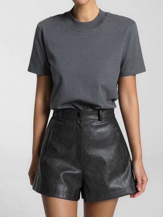 Crew Neck Round Slim Tee Crew Neck Round Slim Tee