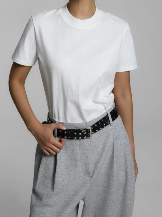 Crew Neck Round Slim Tee