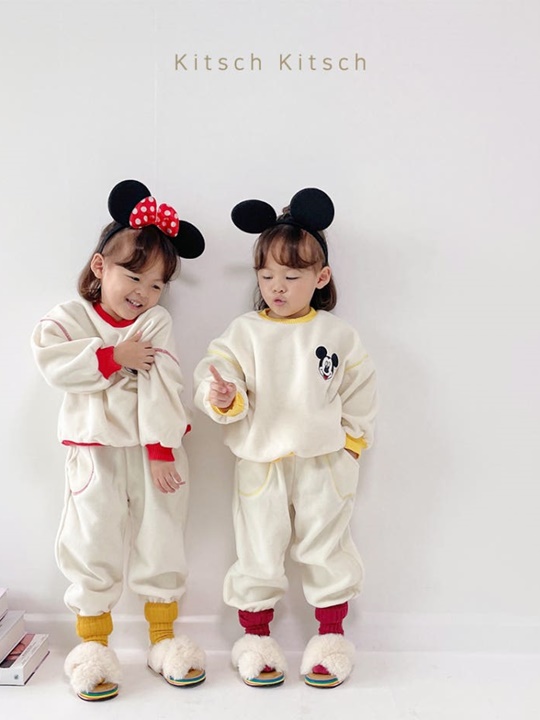 M Cozy Color Top Bottom Set