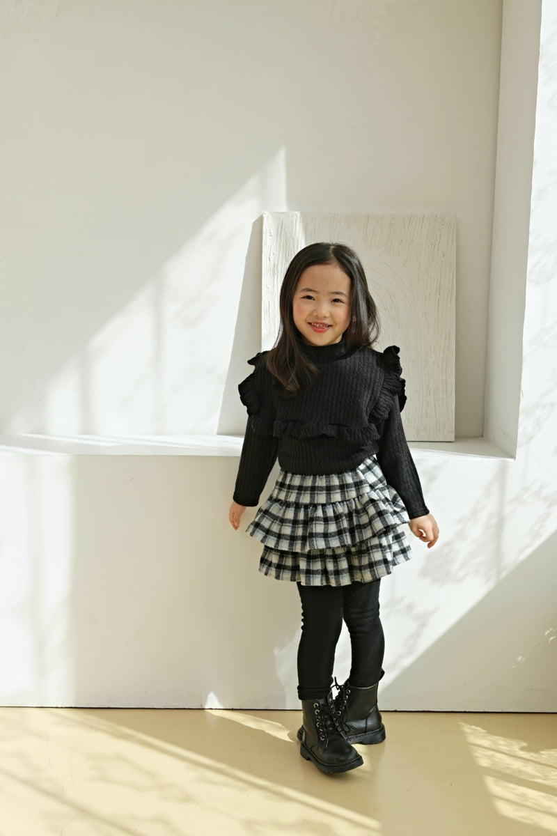 Bbb - Korean Children Fashion - #prettylittlegirls - Warm Tee Cape Set - 7