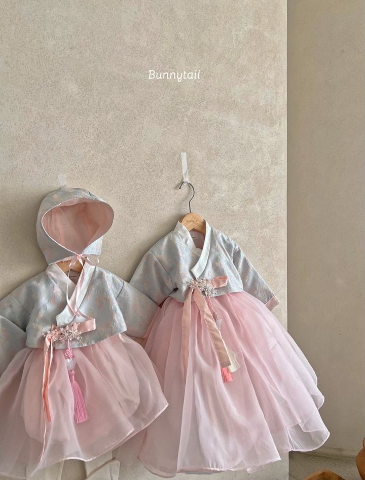 Bunnytail - Korean Baby Fashion - #babyfashion - Silky Bebe Girl Hanbok - 7