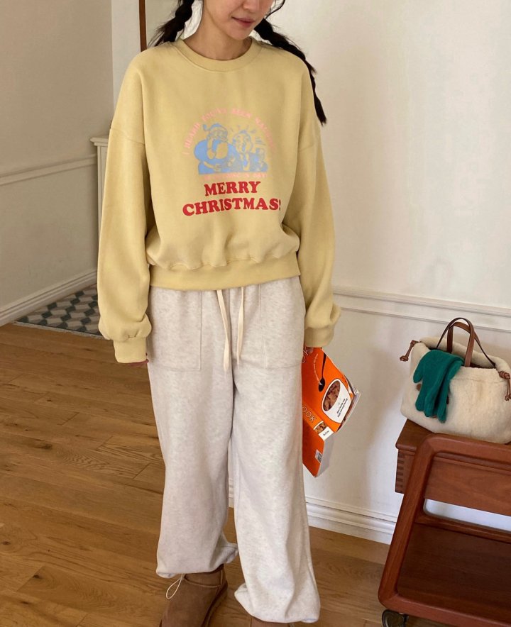 Diana - Korean Women Fashion - #thatsdarling - Merry Sweatshirts - 9