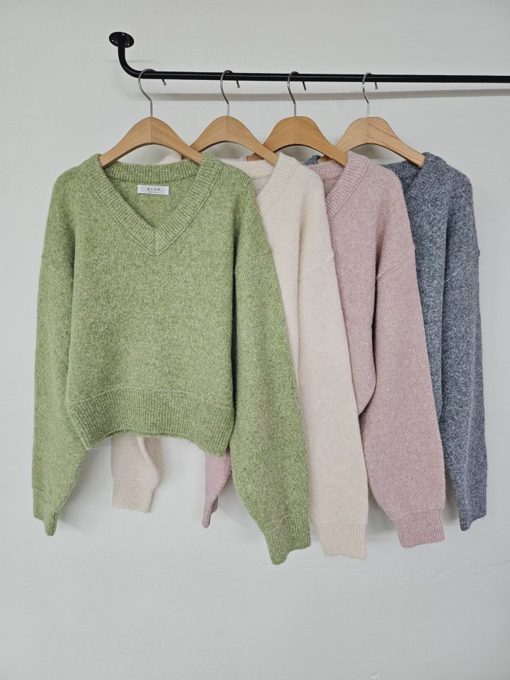 Gram - Korean Women Fashion - #momslook - Wool Vera V Kint