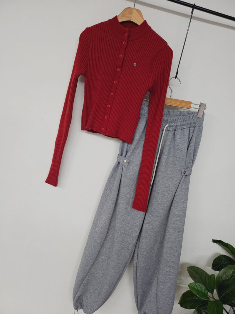 Gram - Korean Women Fashion - #thatsdarling - Rib Latte Cardigan - 5