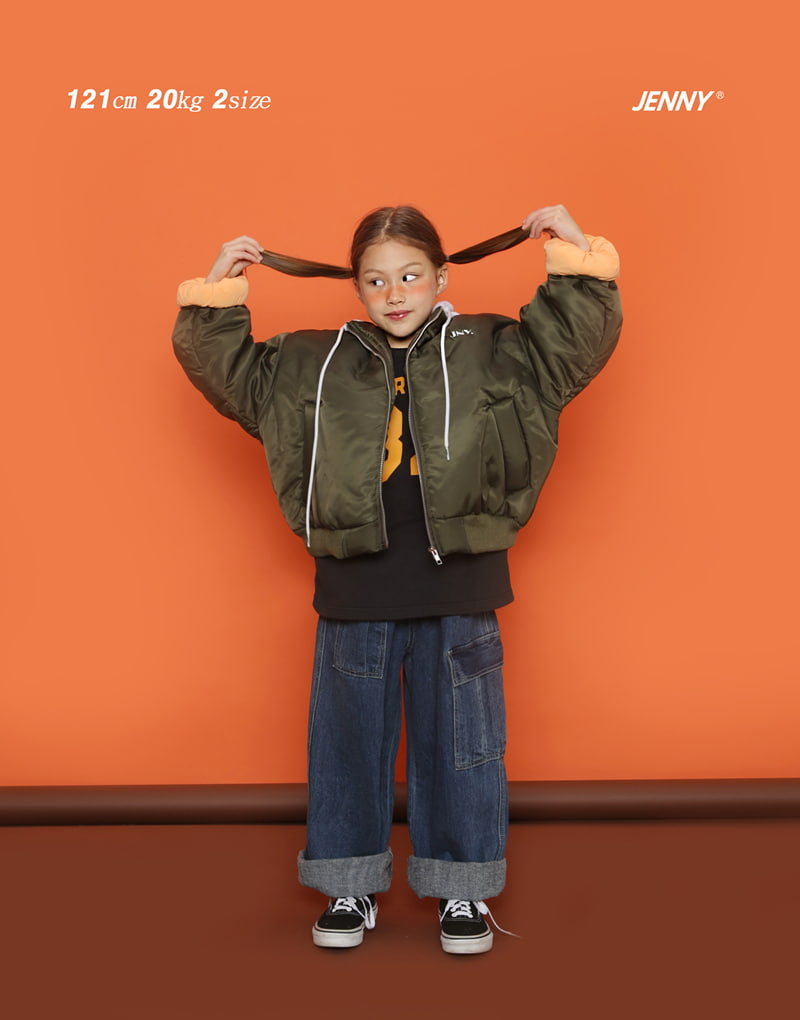 Jenny Basic - Korean Children Fashion - #discoveringself - Hood Aviator Jumper - 4