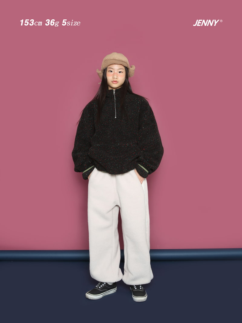 Jenny Basic - Korean Children Fashion - #kidsstore - Rainbow Dumble Half Zip-up - 8