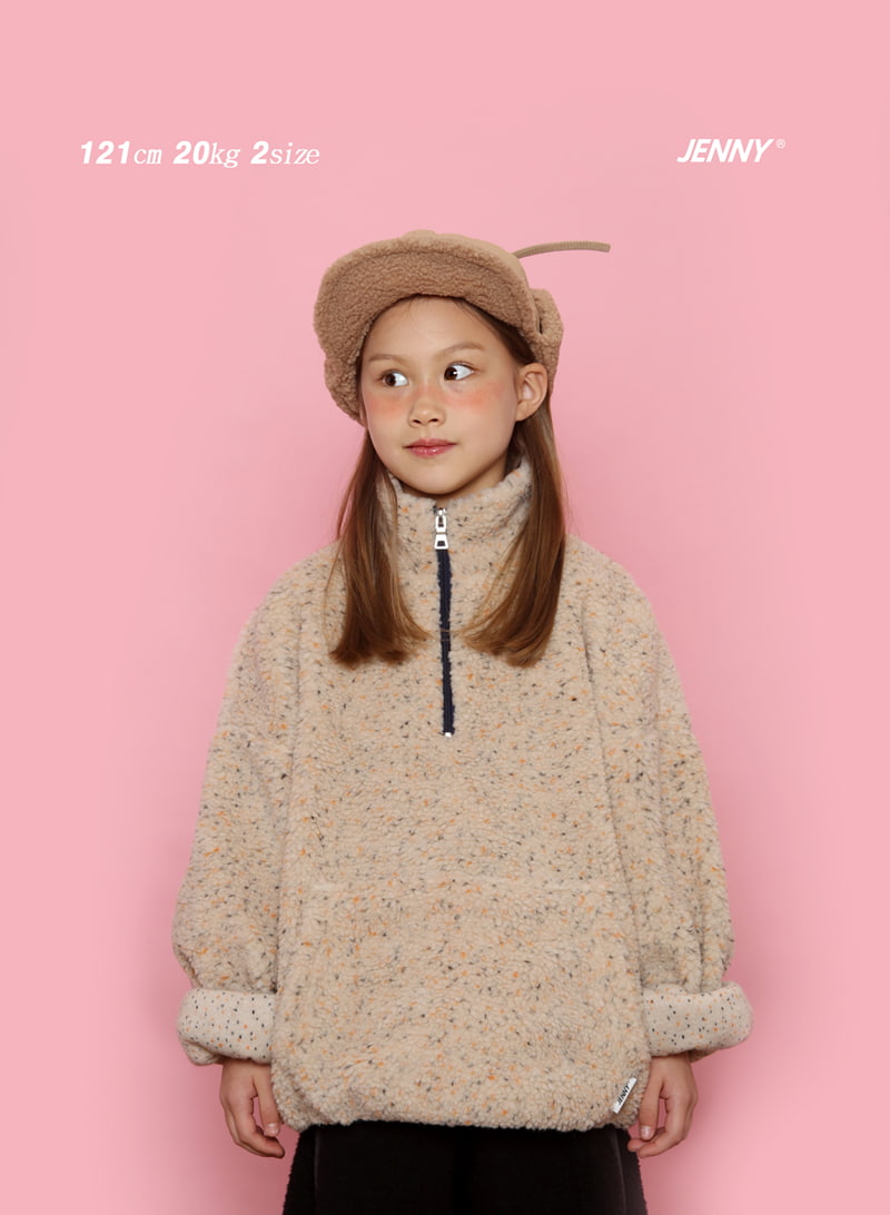 Jenny Basic - Korean Children Fashion - #kidzfashiontrend - Rainbow Dumble Half Zip-up - 9