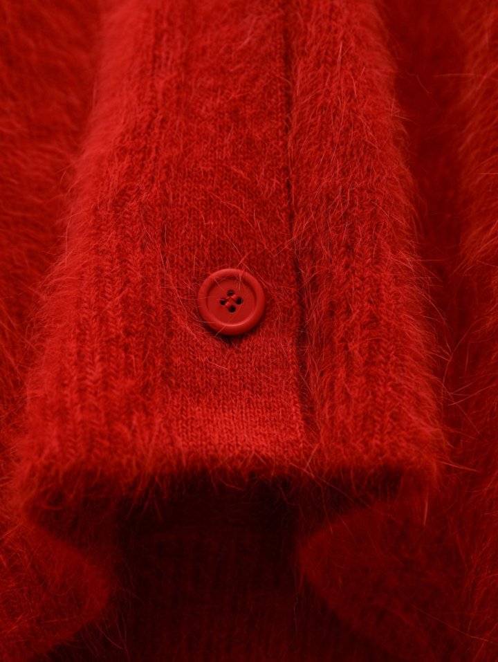 Paper Moon - Korean Women Fashion - #womensfashion - LUX Mink Angora Oversized Knit Cardigan - 9